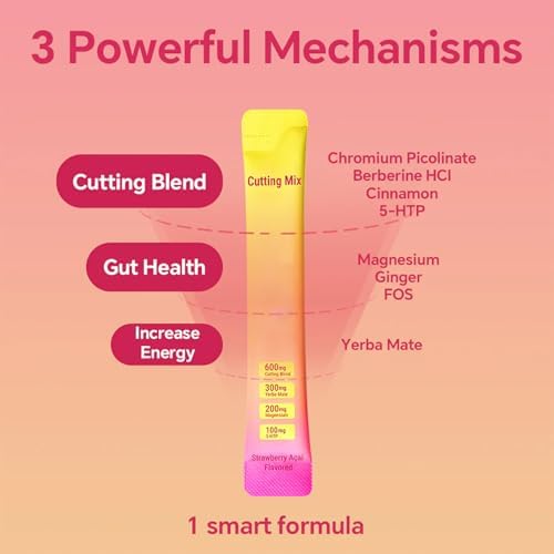 Cutting Drink Mix | Strawberry Acai Flavor